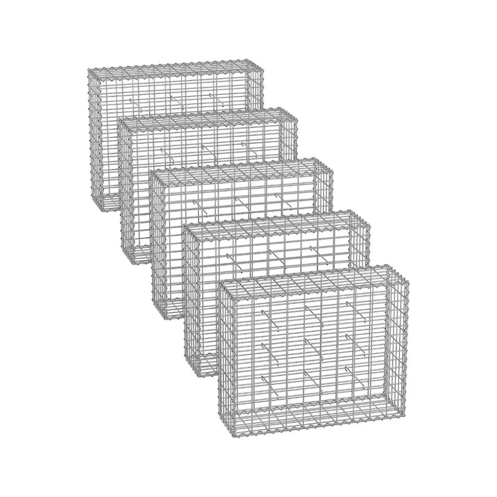 5 Gabions 100 x 30 x 30 cm