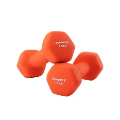 2 Haltères 1,5 kg orange
