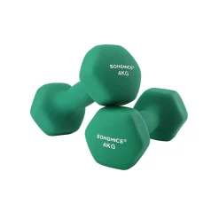 2 Haltères 4 kg vert