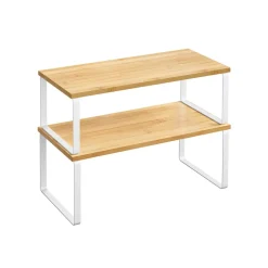 2 Étagères à épices beige naturel