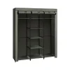 Armoire de rangement avec barre de suspension 45 x 150 x 175 cm vert olive
