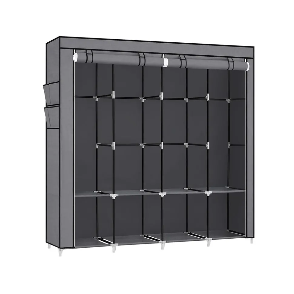Armoire en tissu noir