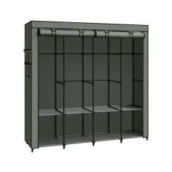 Armoire en tissu noir