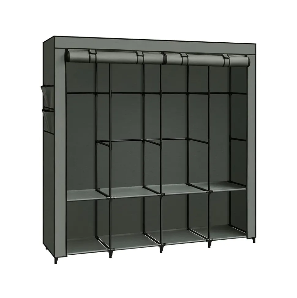 Armoire en tissu noir