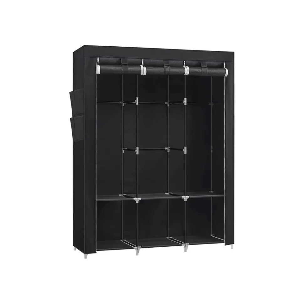 Armoire en tissu noir