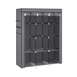 Armoire en tissu noir