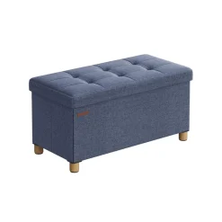 Banc avec angement pliable noir