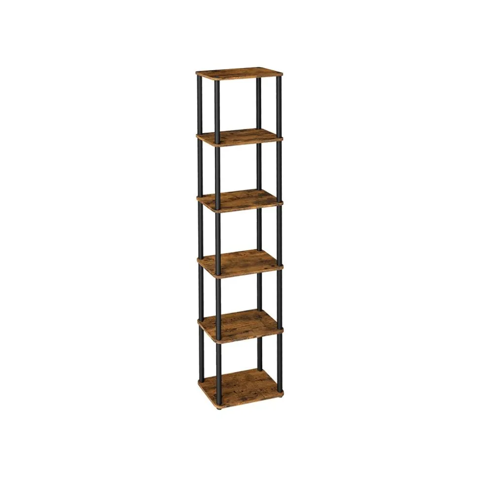 Bibliothèque à 5 niveaux montage rapide sans outils