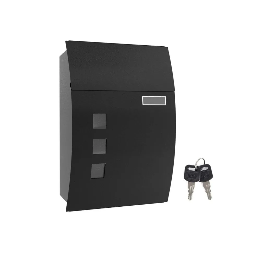 Boîte aux lettres murale Noir GMB30BK