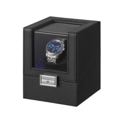 Boîte remontoir automatique silencieuse avec LED et coussin réglable