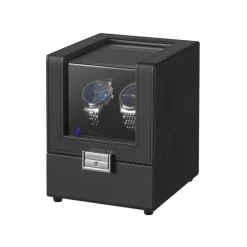 Boîte remontoir automatique silencieuse avec LED et coussin réglable