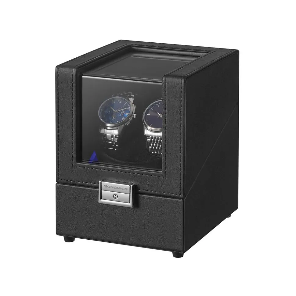 Boîte remontoir automatique silencieuse avec LED et coussin réglable