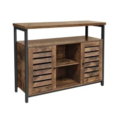 Buffet 2 portes persiennes