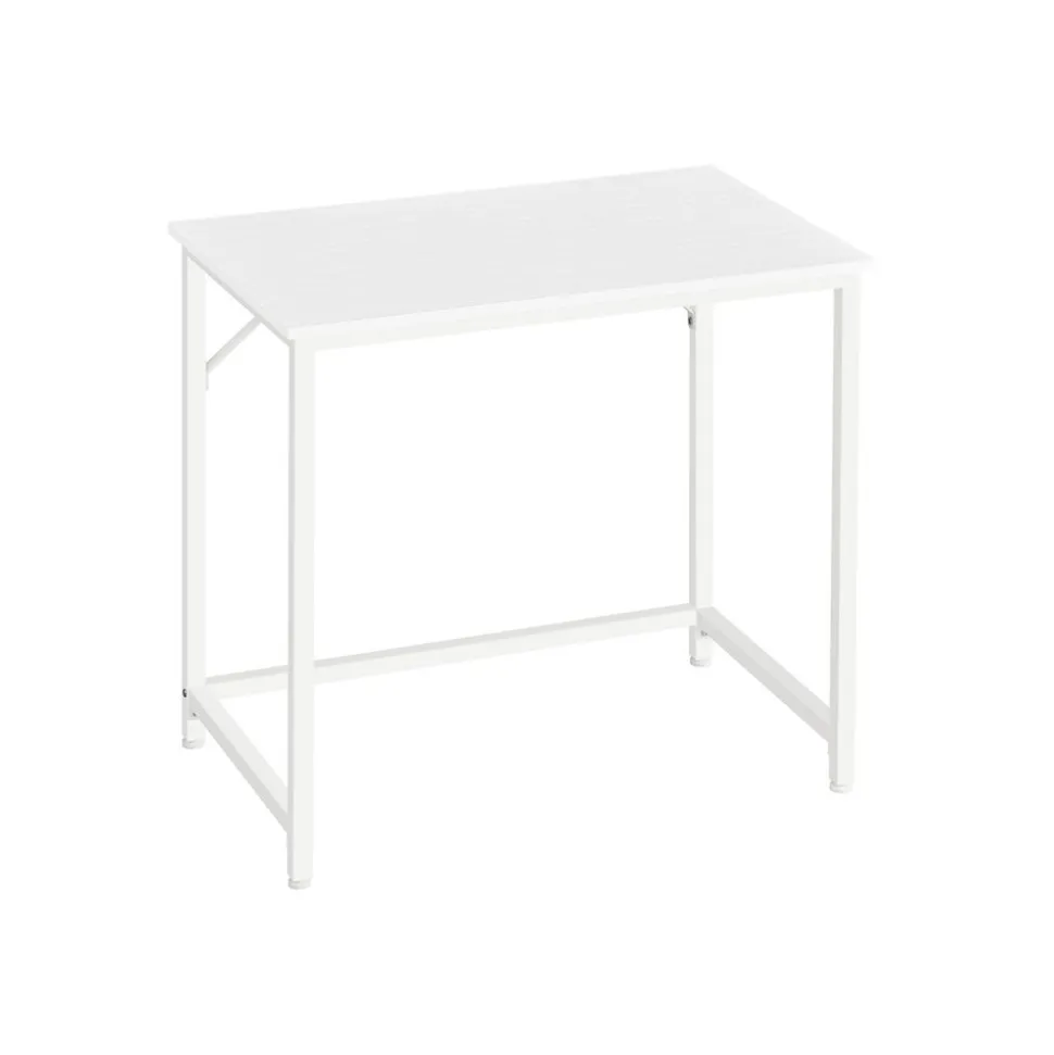 Bureau 50 x 80 cm cadre en métal noir