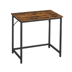 Bureau 50 x 80 cm cadre en métal noir