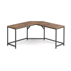 Bureau d'angle industriel