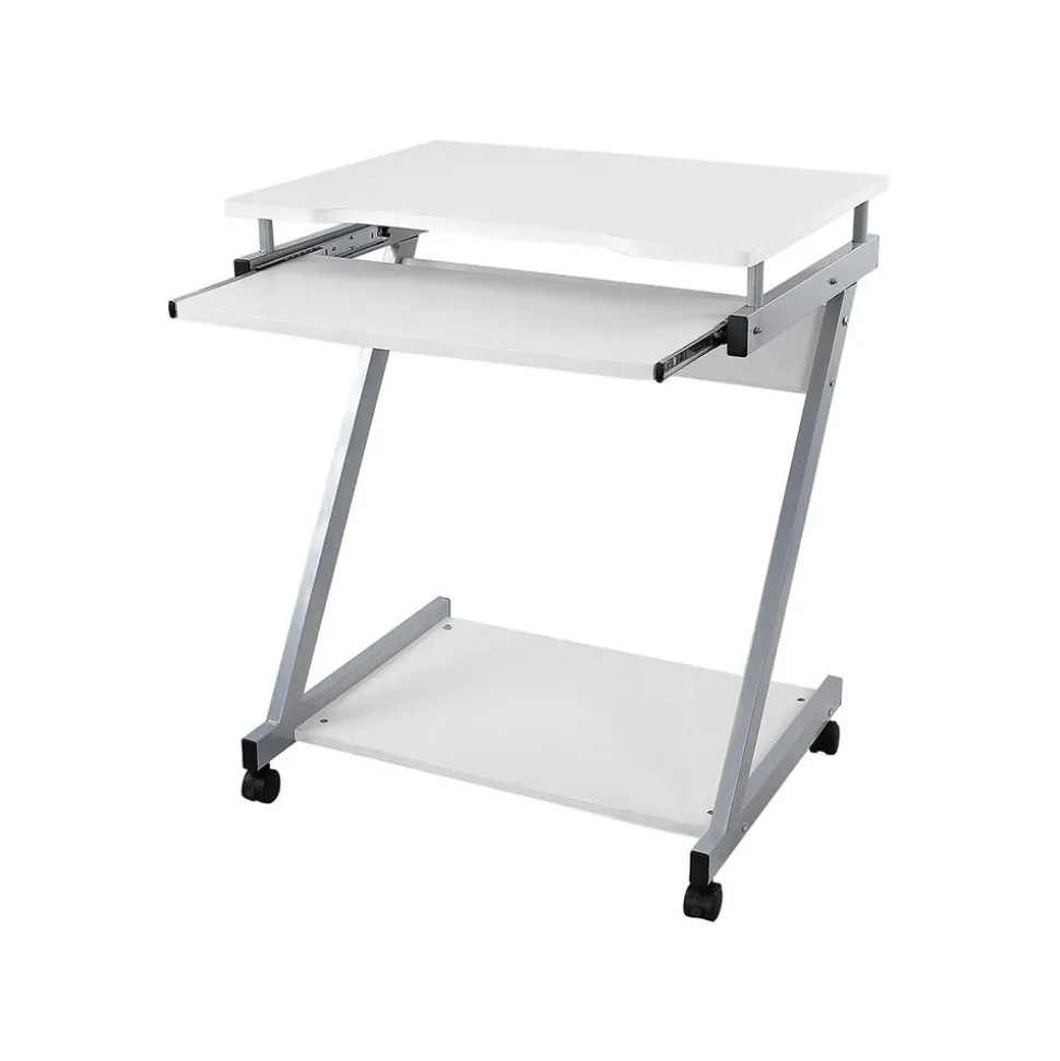 Bureau informatique en Z couleur hêtre