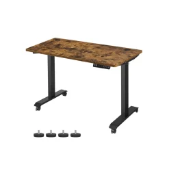 Bureau électrique 140 cm industriel