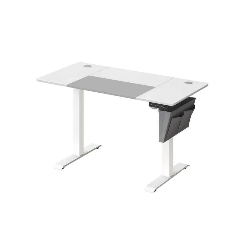 Bureau électrique 120 cm rustique