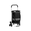 Caddie 6 roues avec sac isotherme 35l sac amovible noir