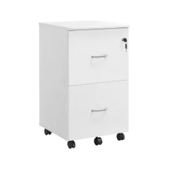 Caisson 2 tiroirs blanc