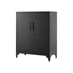 Caisson de bureau verrouillable noir