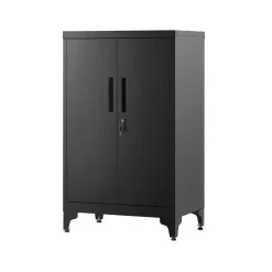 Caisson de bureau verrouillable noir