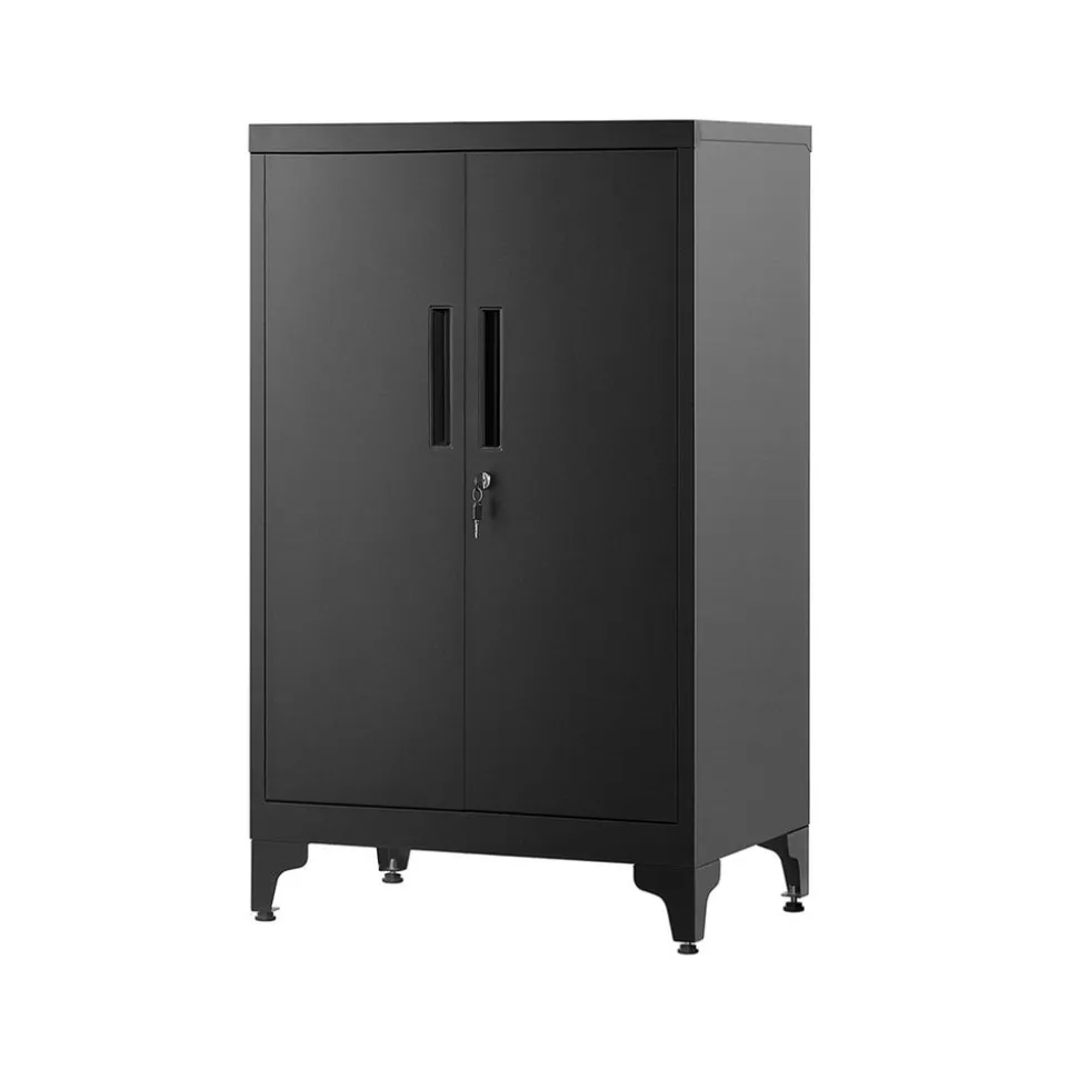 Caisson de bureau verrouillable noir