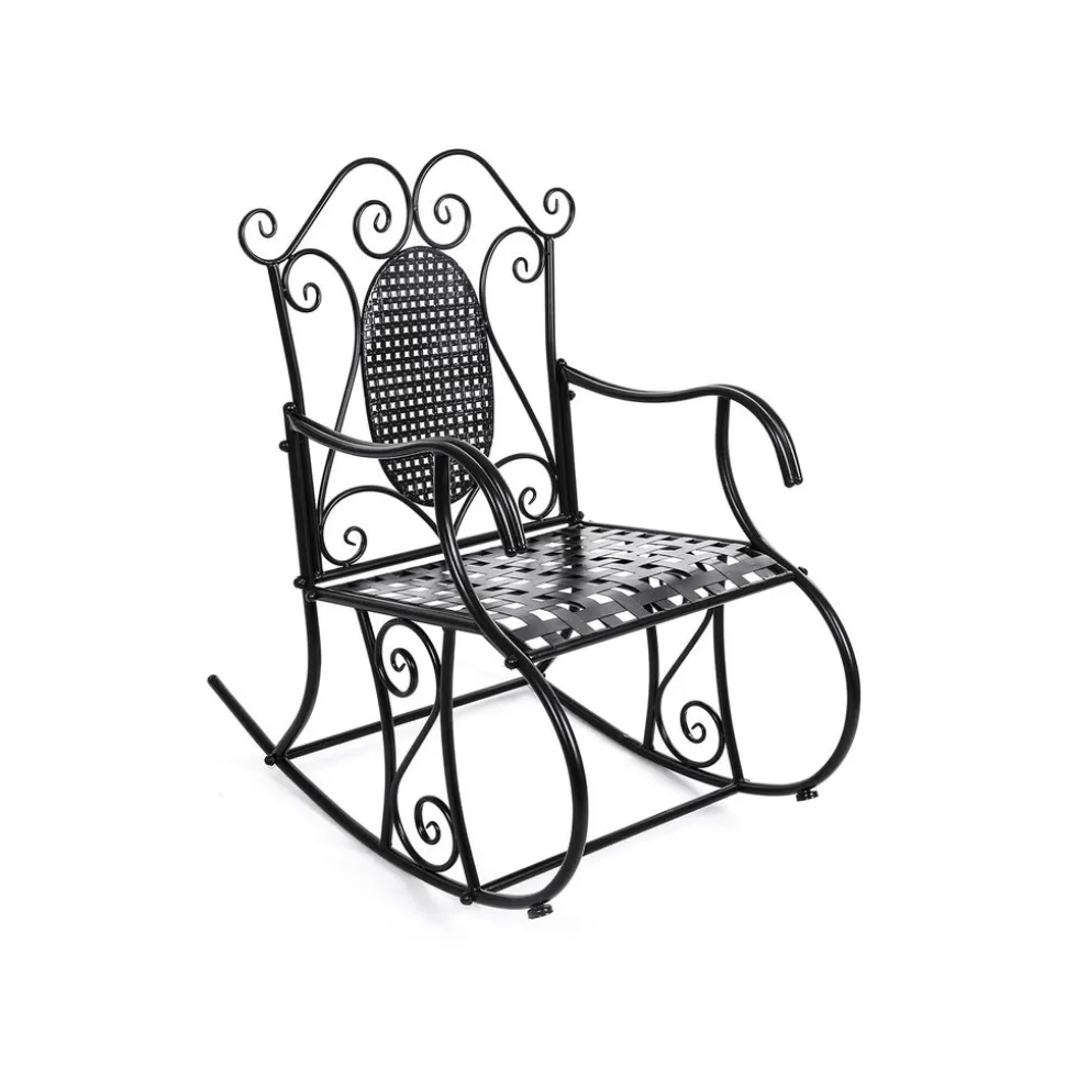 Chaise à bascule jardin