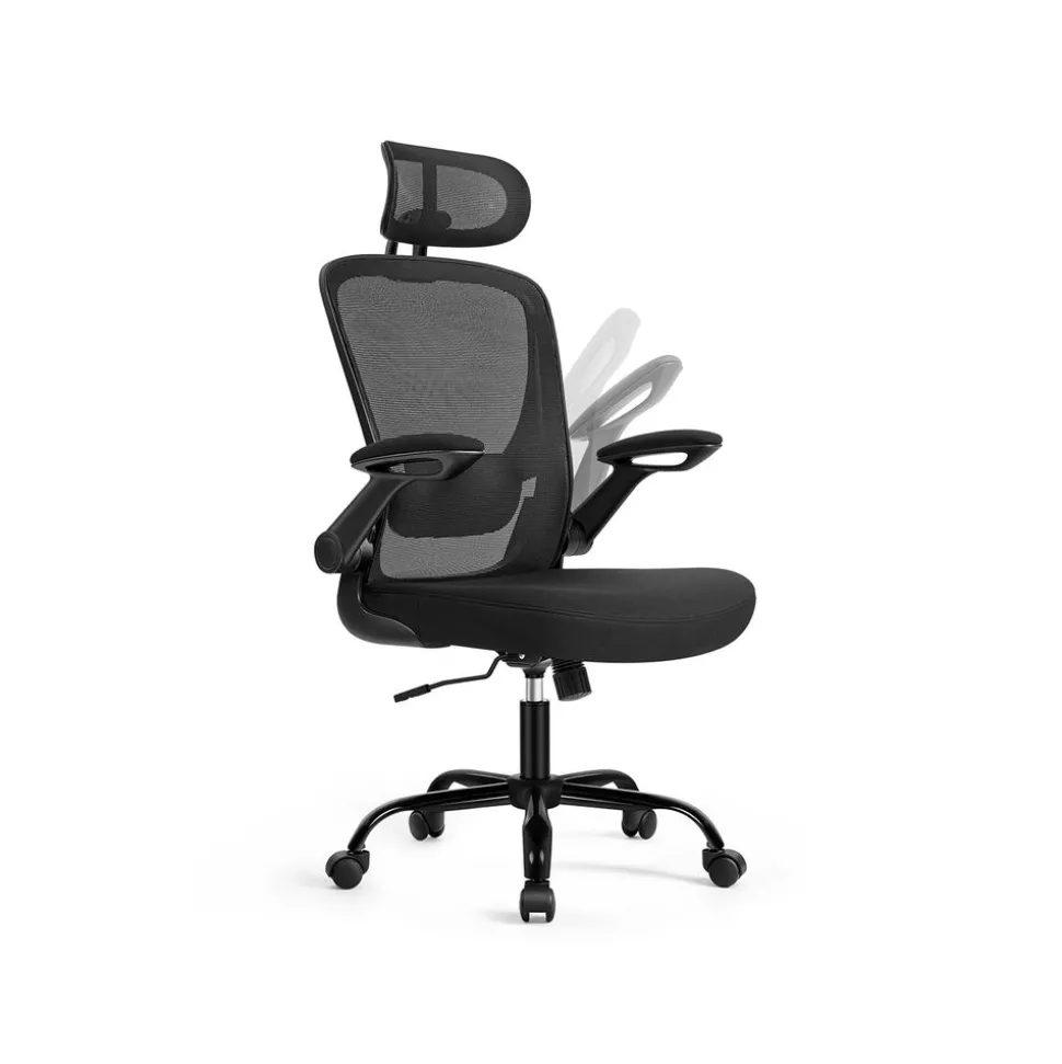 Chaise Bureau Ergonomique Beige Cappuccino