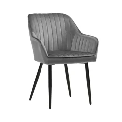 Chaise de salle à manger gris