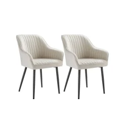 Chaise de salle à manger gris