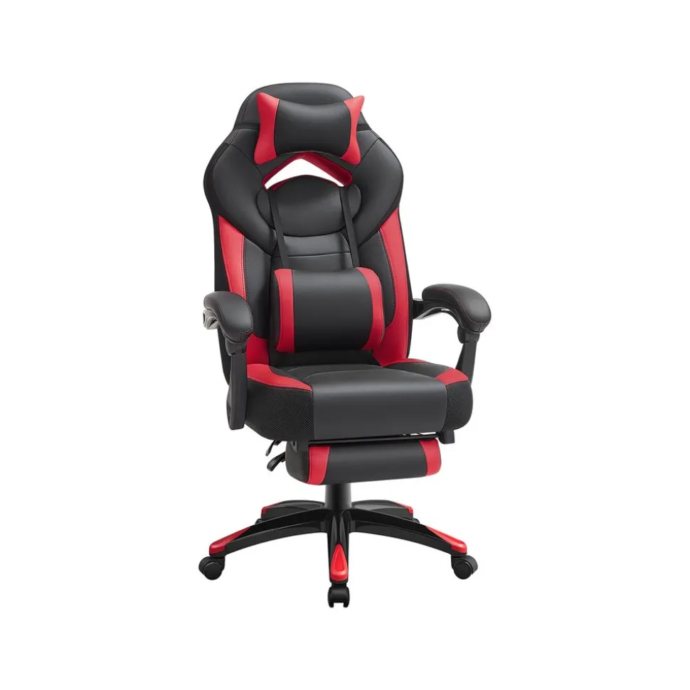 Chaise gamer noir gris