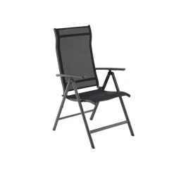 Chaise pliante gris