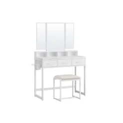 Coiffeuse miroir triple