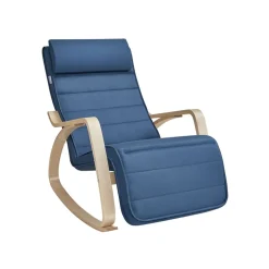 Fauteuil à bascule beige