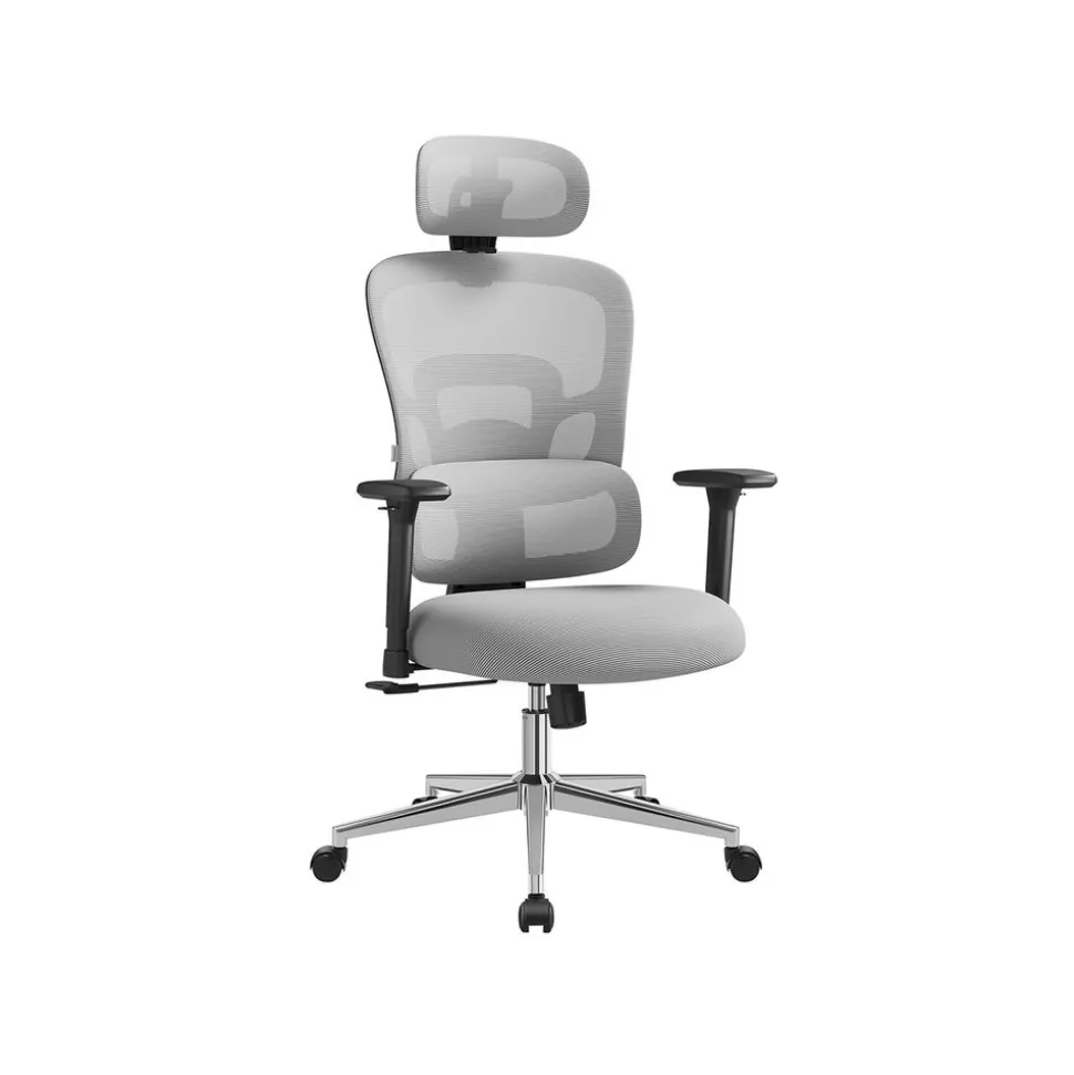 Fauteuil de bureau ergonomique noir d'encre