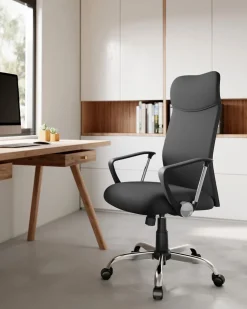 Fauteuil de bureau gris