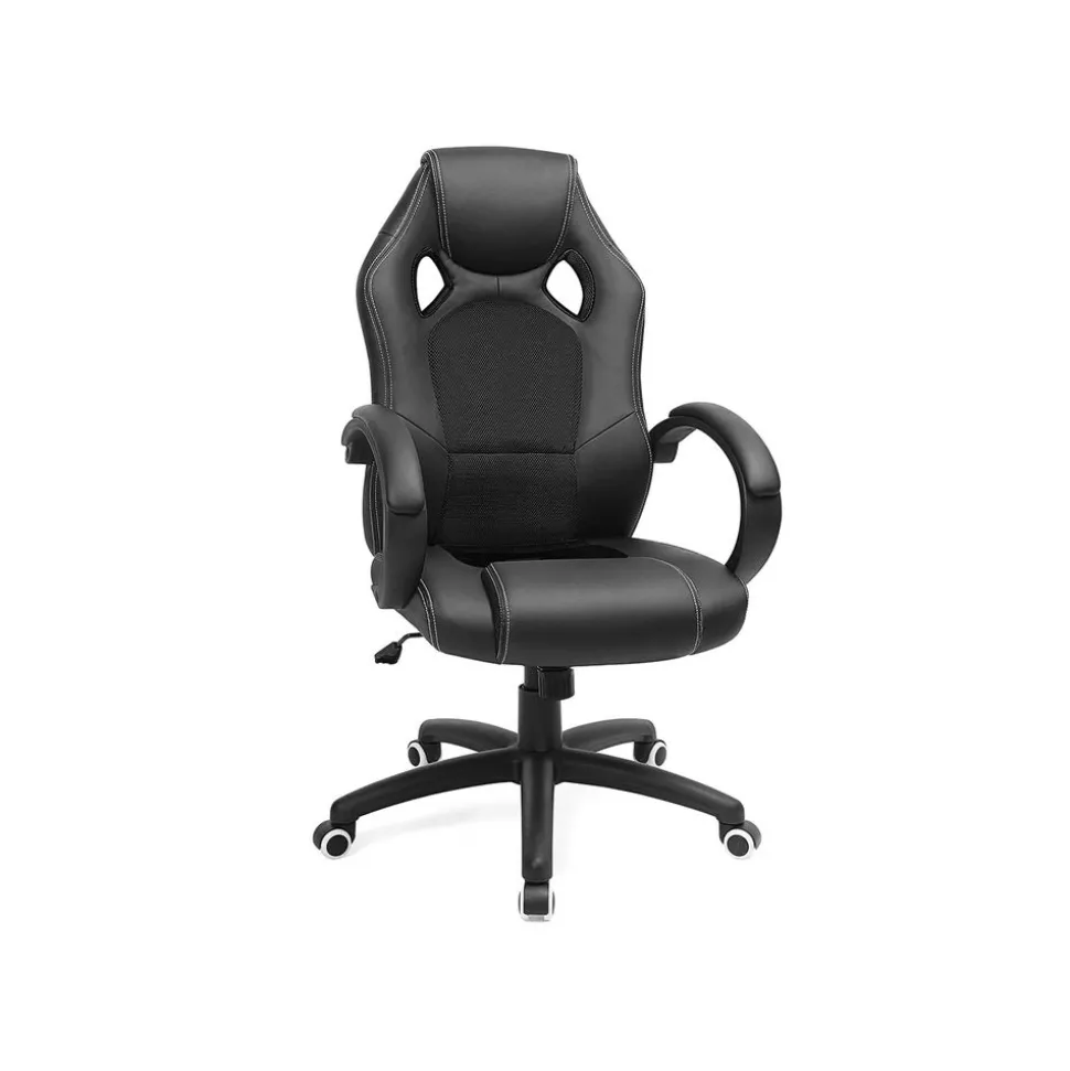 Fauteuil de bureau noir bleu