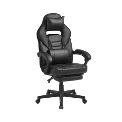 Fauteuil gamer noir gris
