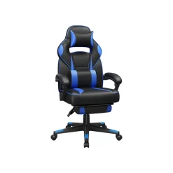 Fauteuil gamer noir gris
