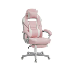 Fauteuil gamer noir gris
