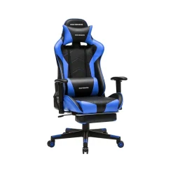 Fauteuil gaming noir bleu