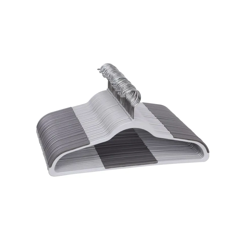Lot de 30 cintres en plastique noir