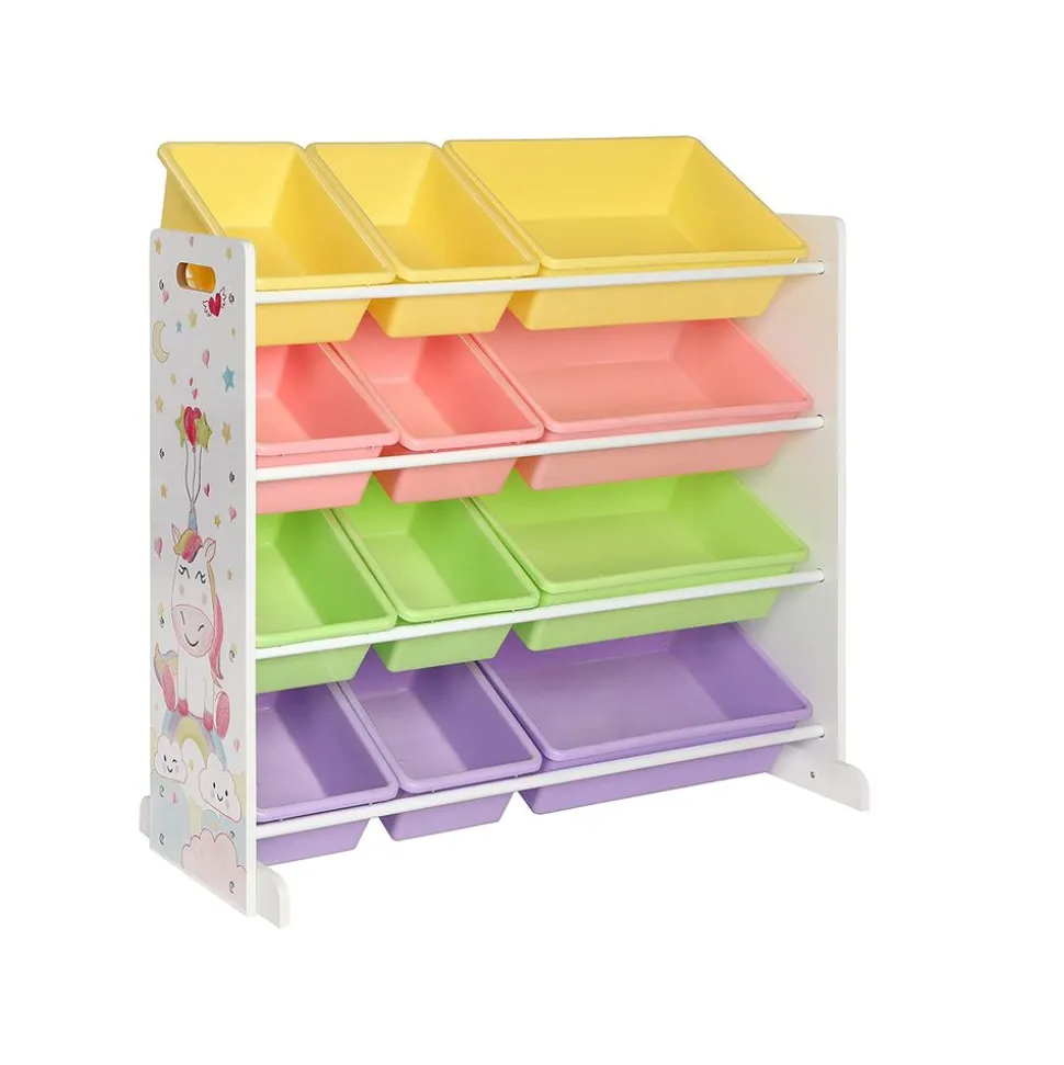Meuble à jouets 4 niveaux