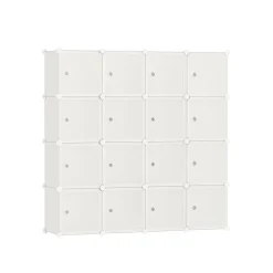 Meuble de Rangement Modulable 16 Cubes