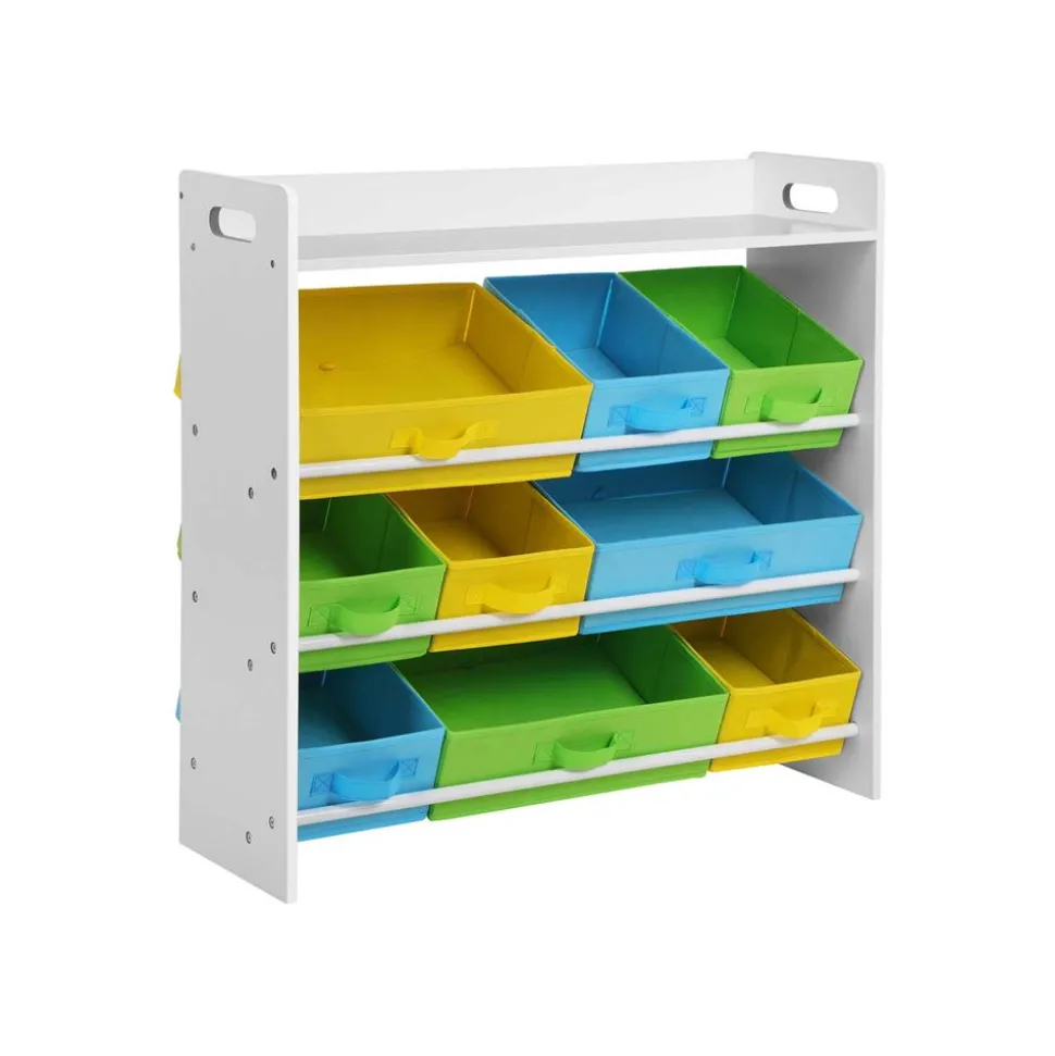 Meuble jouets 4 niveaux