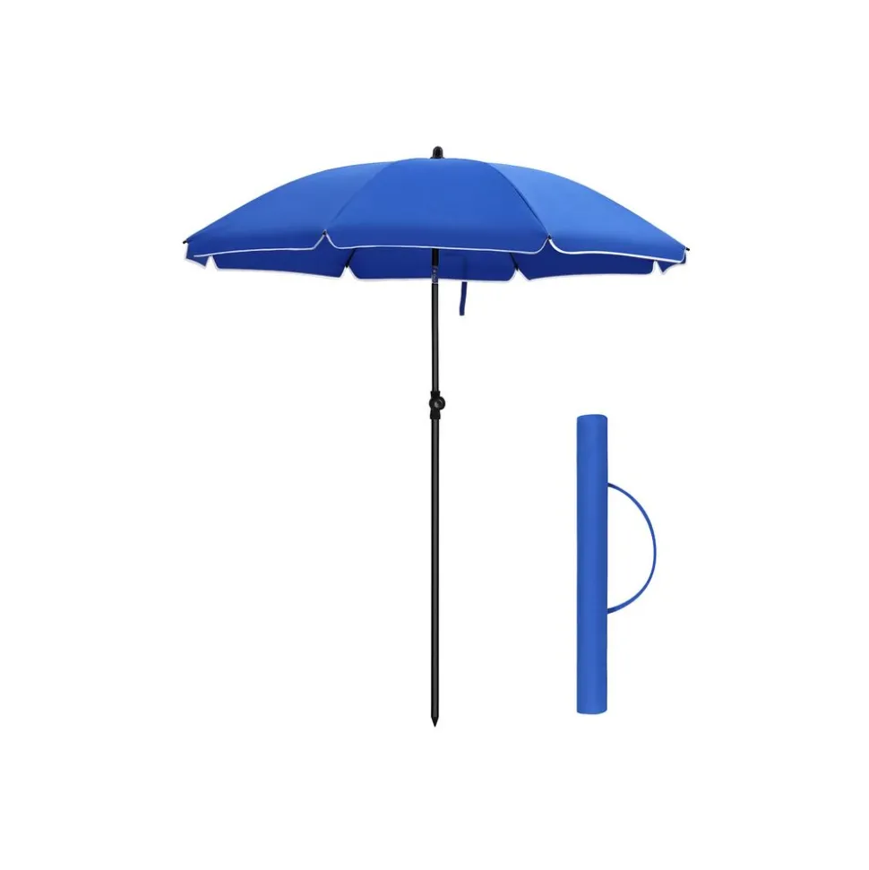 Parasol Ø1,6 m gris
