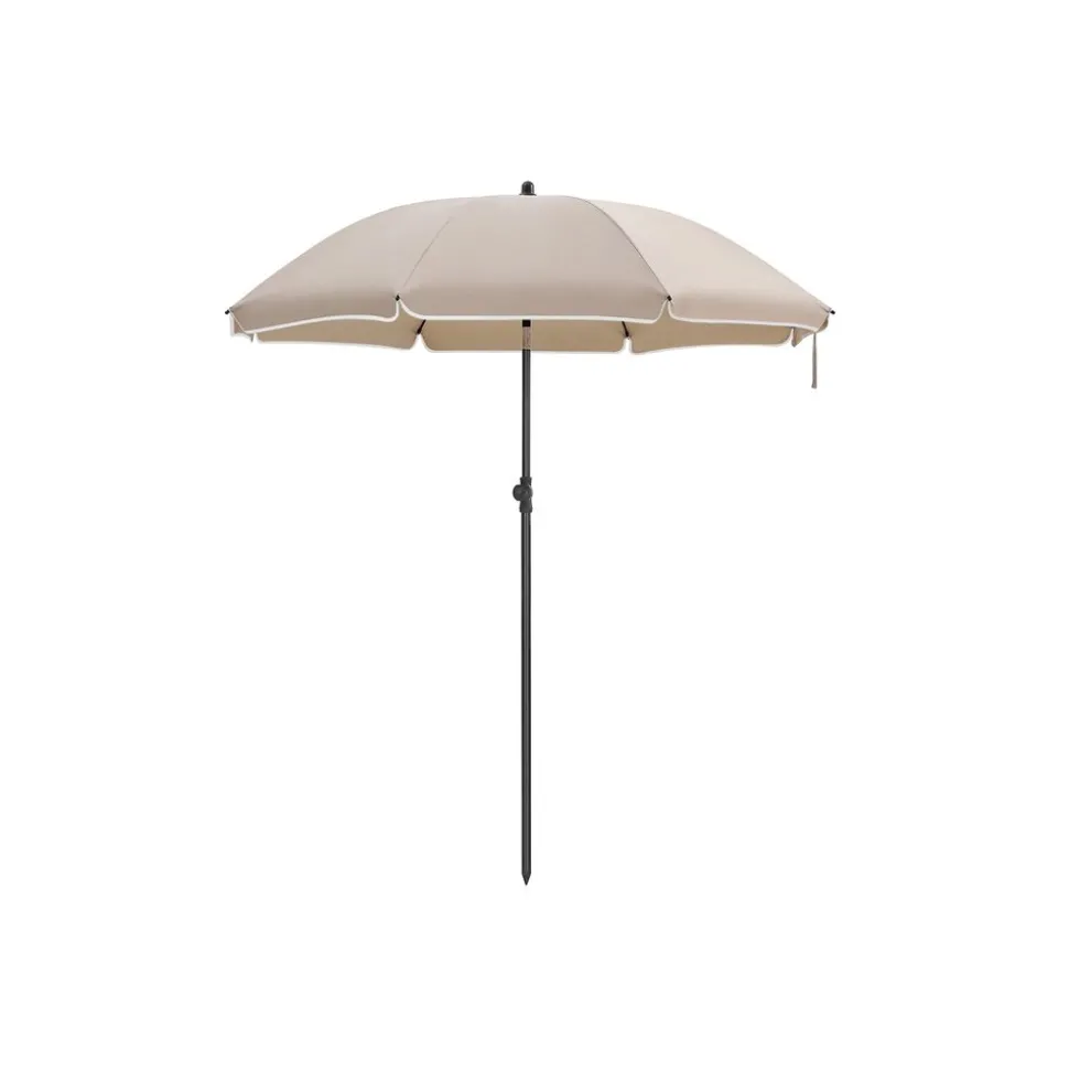 Parasol Ø1,6 m gris