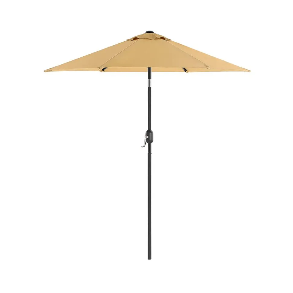Parasol Ø2 m gris